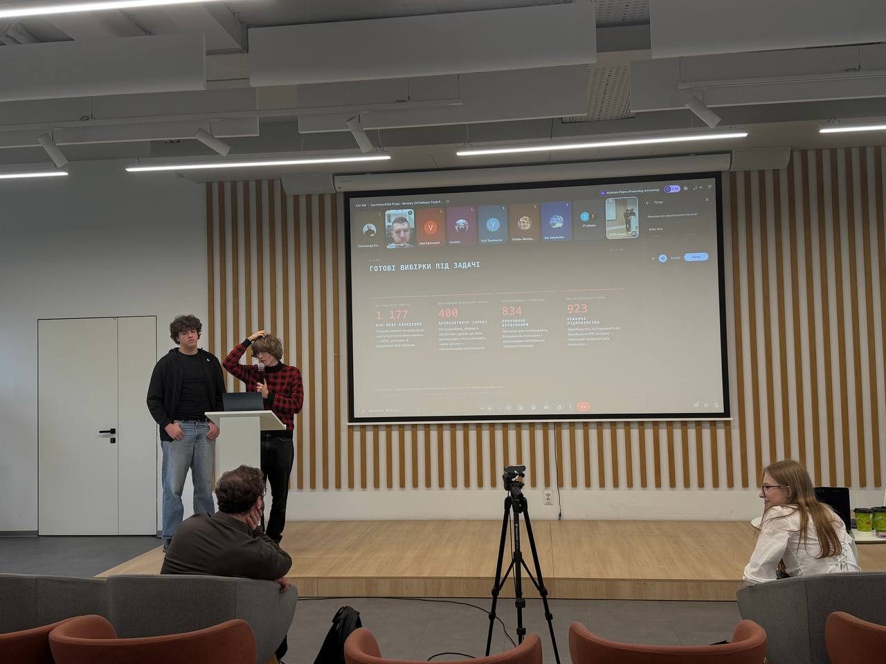 Presenting Eban to the jury