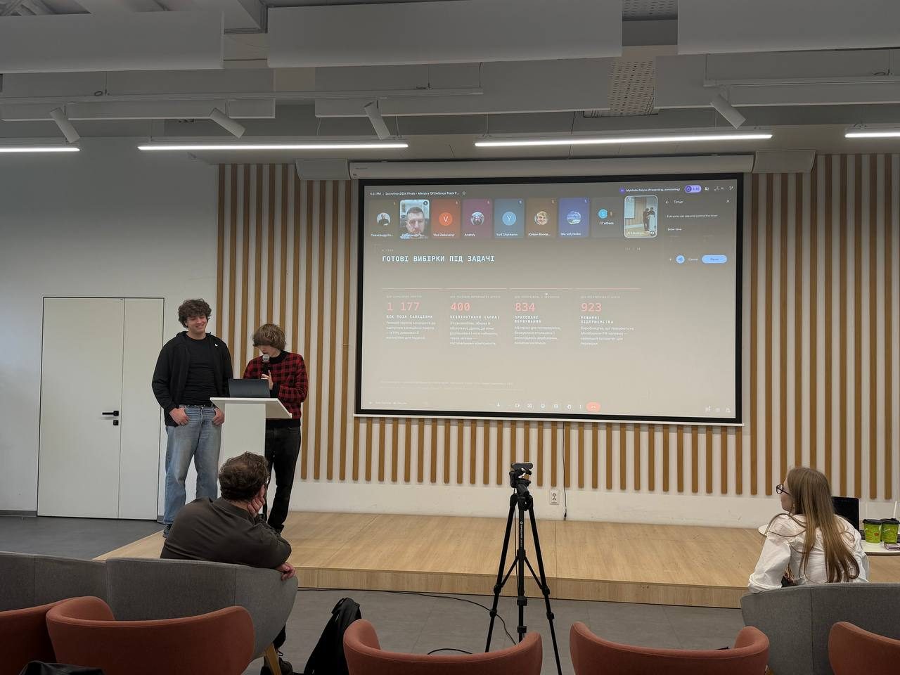 Presenting Eban to the jury